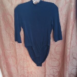 Calvin Klein Collection Dark Blue Bodysuit